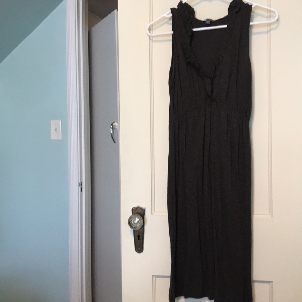 Cotton brown dress